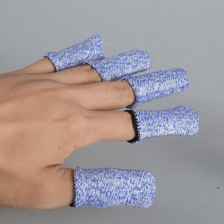 10 Pack Cut Resistant Finger Gloves Cots Shield Sleeve Guards Fit for Mechanic Glass Manufacturing And DIYer Enthusiasts
