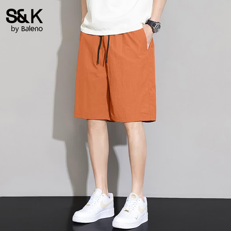 Baleno Men's S&K Ice Silk Quick-Dry Casual Shorts