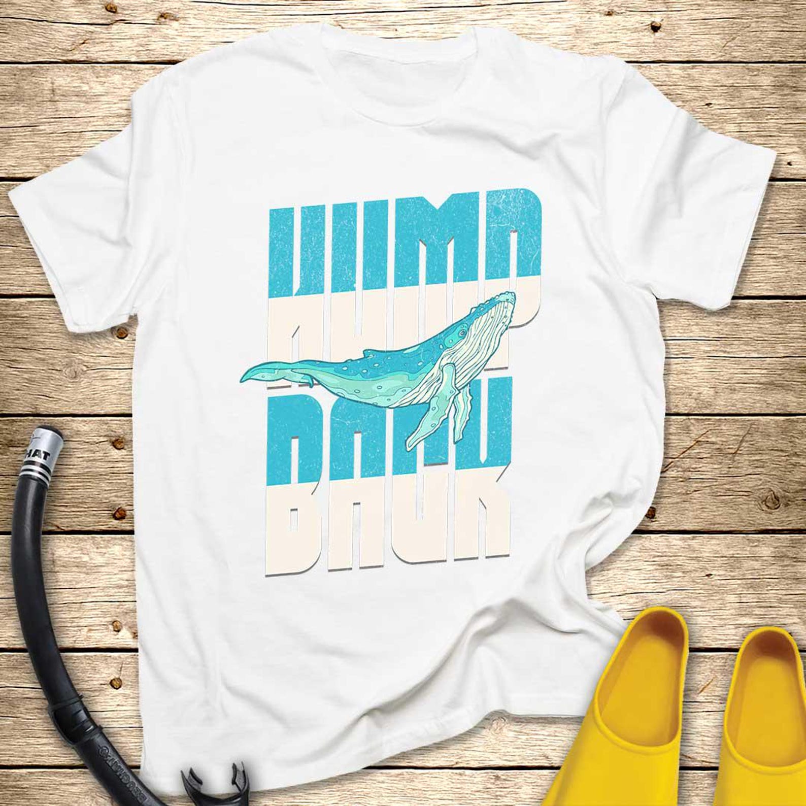 Humpback Whale Ocean Tee | Marine Mammal Shirt XL