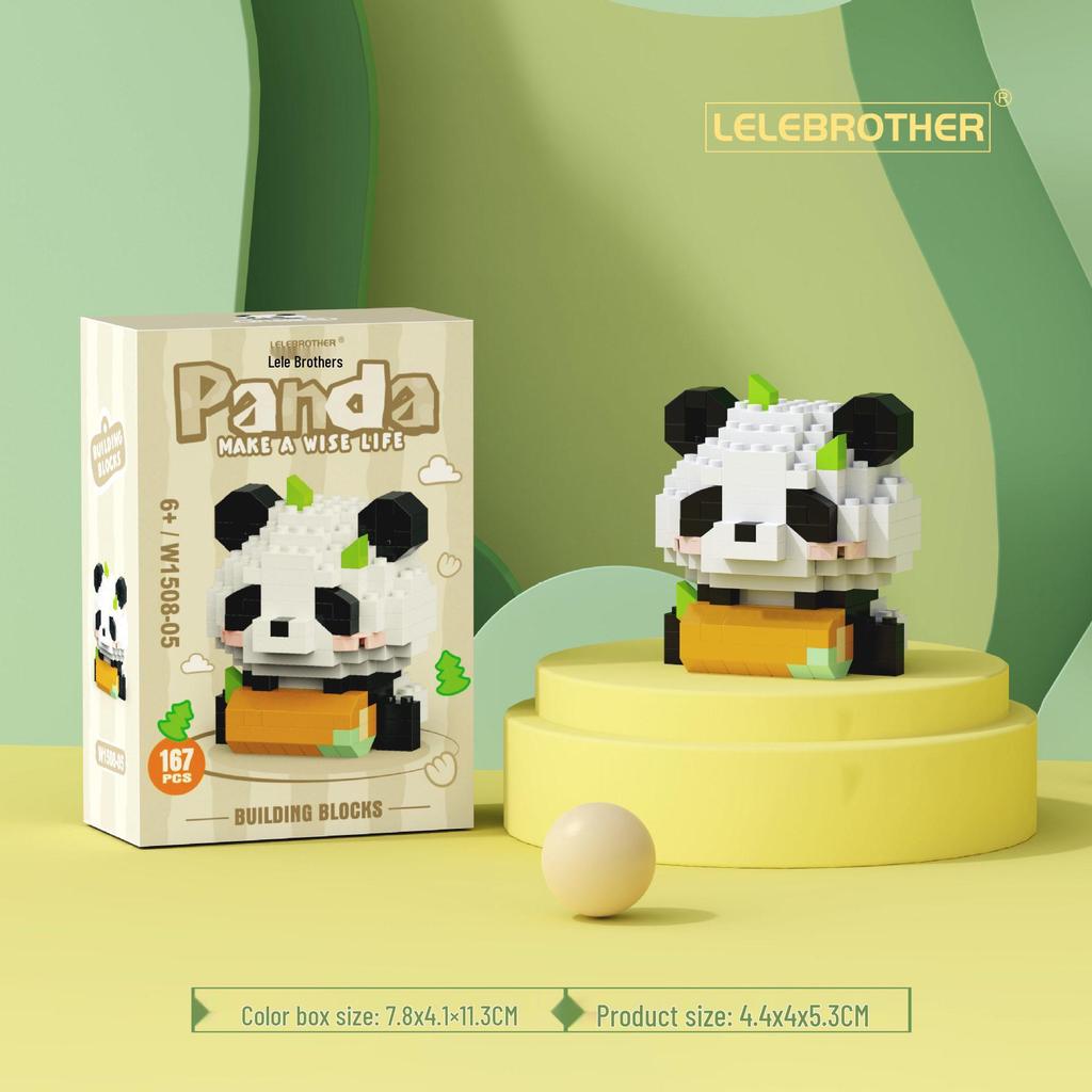 Kids' Creative Cartoon Building Blocks - Fun Party Favors & Gifts for Primary Students