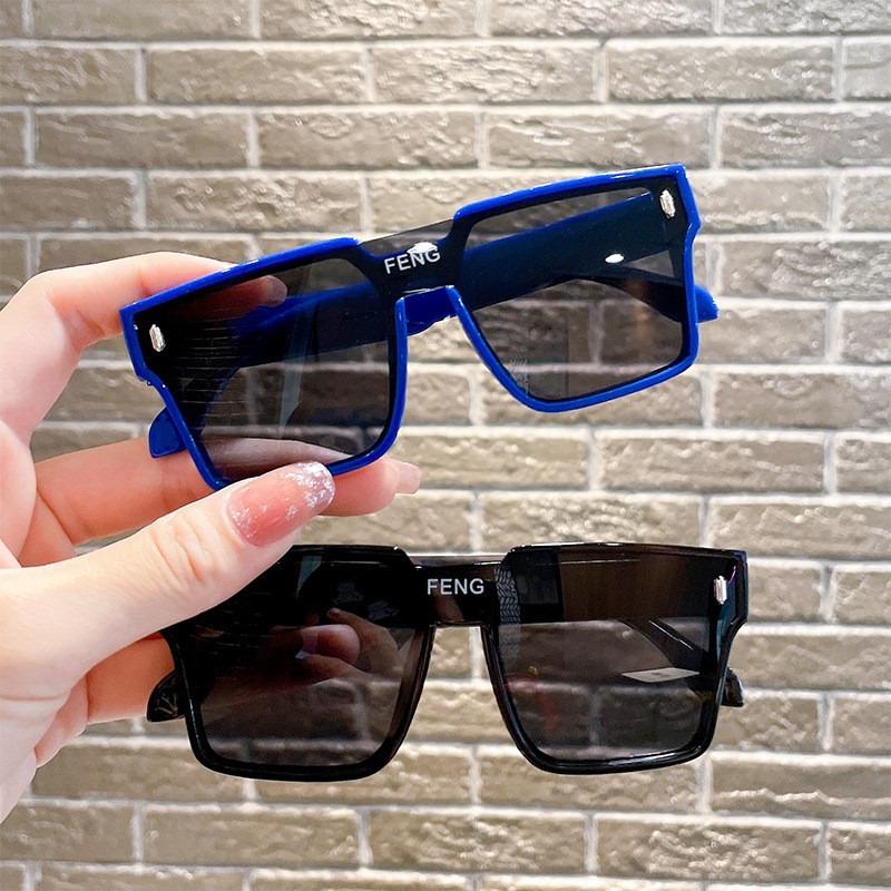 Trendy Cool Fashion Silicone UV Protection Sunglasses for Kids Girls Boys Children Sunscreen Eyewear