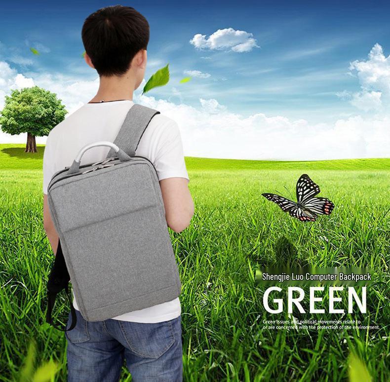 Women's Simple Multifunction Backpack: Solid Color Business, Casual, Laptop, Office, School, Travel Bag