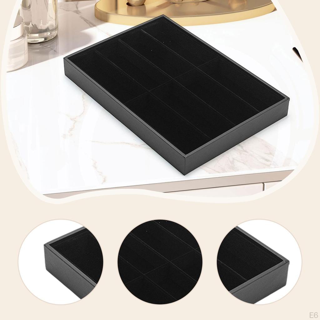 Eye Glasses Holder Container Eyeglass Sunglasses Organizer Case 8 Grids Multifunctional