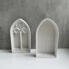 Church Window Crystal Epoxy Resin Mold Cabinet Storage Box Silicone Mould for Jewelry Display Holder Tray DIY Dish Mold