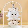 Cute Lamb Plush Pendant Fluffy Soft Stuffed Sheep Charm 1Pcs for Handbag Purse Decoration Girls Daily Gift