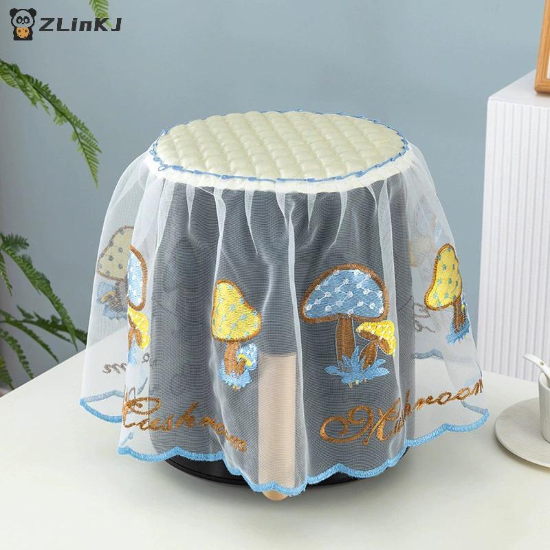 Universal Fit Air Fryer Dust Cover Lace Fabric Design for Electric Rice Cooker Keep Kitchen Appliances Clean and Decorative
