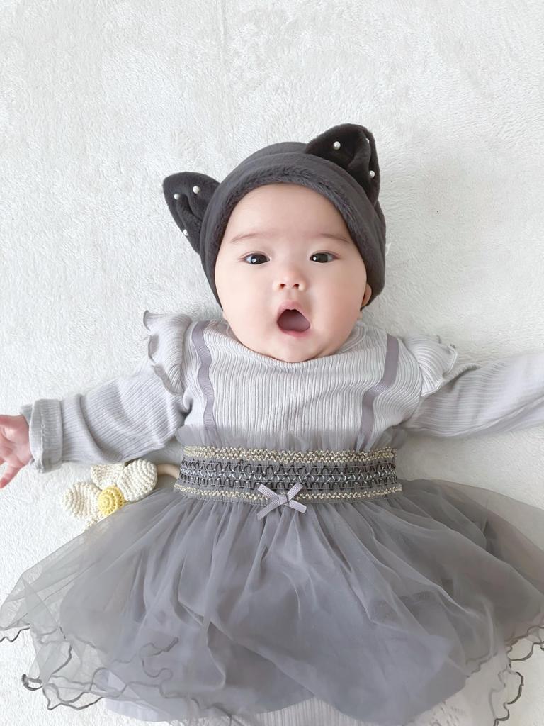 Bodysuit Baby Nuance Gray 70 [KOTOKOTO] 722-477042