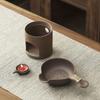 Coarse Pottery Tea Roasting & Frying Set