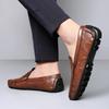 Grote Maat 47 Leren Penny Heren Loafers en Slip-ons Casual Schoenen Heren Moccasins 2026 Zomer Slip-On Platte Schoenen Heren Rijschoenen