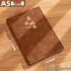 2025 A5 Business Notebook: Soft Leather Travel & Work Diary