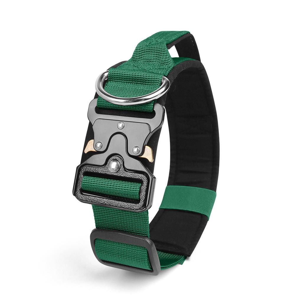 Pet Tactical Collar with Handle and Leash - Explosion-Proof Design
