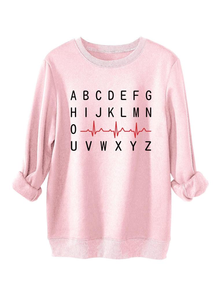Casual Temperament Women's Thickened Warm Loose Comfort Hoodie