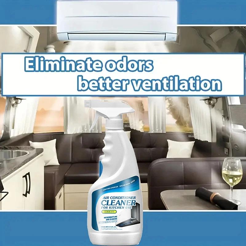 AC Coil Cleaner Spray Multi-Cleaner Foam Spray 500 ml Foam Coil Cleaner Foamin Heavy-Duty Detergent Essential For Cleaning