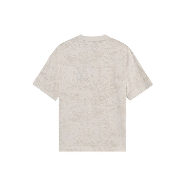 Li-Ning X Jackie Chan Co-Branded Sports Lifestyle Series Loose Short-Sleeve T-Shirt Men Tops Pearl-White AHSS209-2