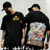 Summer New Arrival One Piece Pattern Tshirt Unisex Anime Print Casual Shortsleeved Fashionable Streetwear Top Y2k Style