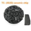 10pcs Original Car Key Chip T5 ID20 Glass Chip Auto Transponder Chip / T5 ID20 Ceramic Chip / T5 (ID20) PCB Chip