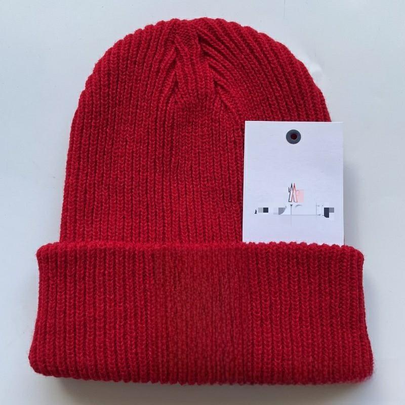 Winter Knitted Hat Outdoor Windproof Cold Proof Fashion Solid Color Warm Hat