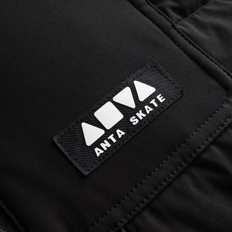 Anta Skate Water-Resistant Loose Basic Black Warm Down Jacket Unisex Jacket 172548909-2