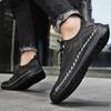 Fashion New Men Autumn Casual Shoes Fashion Sewing Platform Sports Anti Slip Outdoor Walking Thick Soled Comfortable Sneaker Zapatillas