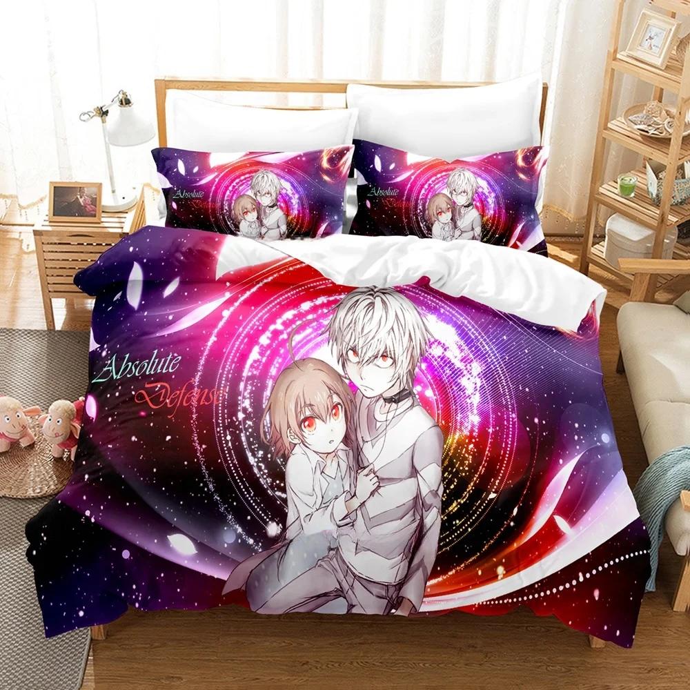 Fashion Anime A Certain Scientific Accelerator Bedding Set Single Twin Full Queen King Size Bed Set Adult Kid Bedroom Duvetcover