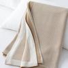 Nordic Minimalist Knitted Summer Nap Air-Conditioning Throw Blanket Bed Runner Drape Yarn Blanket Sofa Throw