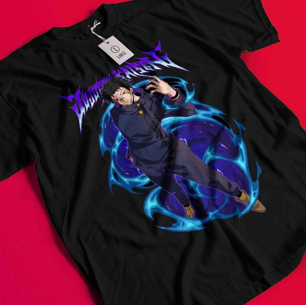 

Megumi Shirt Gojo Satoru T-Shirt Jujutsu Kaisen Tshirt Toji Tee Mahoraga Sukuna BB1499 S