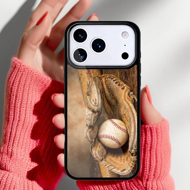 Love Baseball Sport Phone Case for iPhone 17 16 15 14 13 Pro Max Back Cover for 12 11 Pro Coque