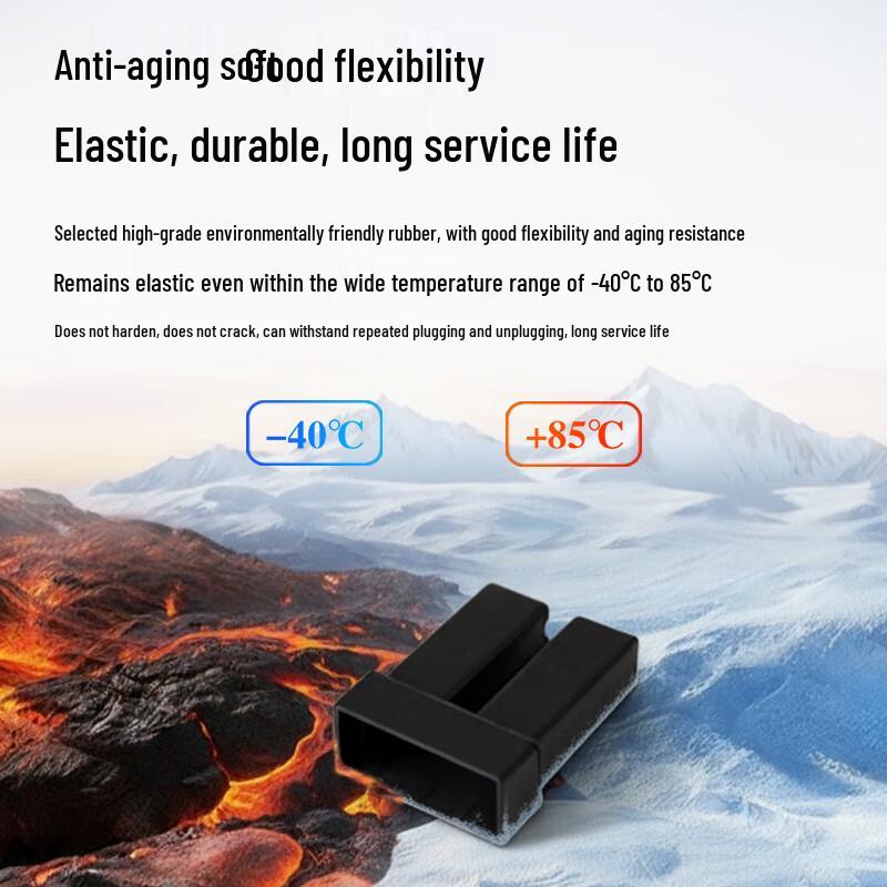 BOYANG Dual LC Fiber Optic Dust Caps