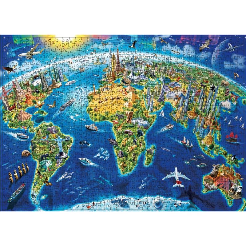 Chencheng 1000-Piece Dream Girl Landscape Puzzle