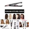 Professional 31mm Diameter Ceramic Curling Wand With 10 Temperature Settings For All Hair Types