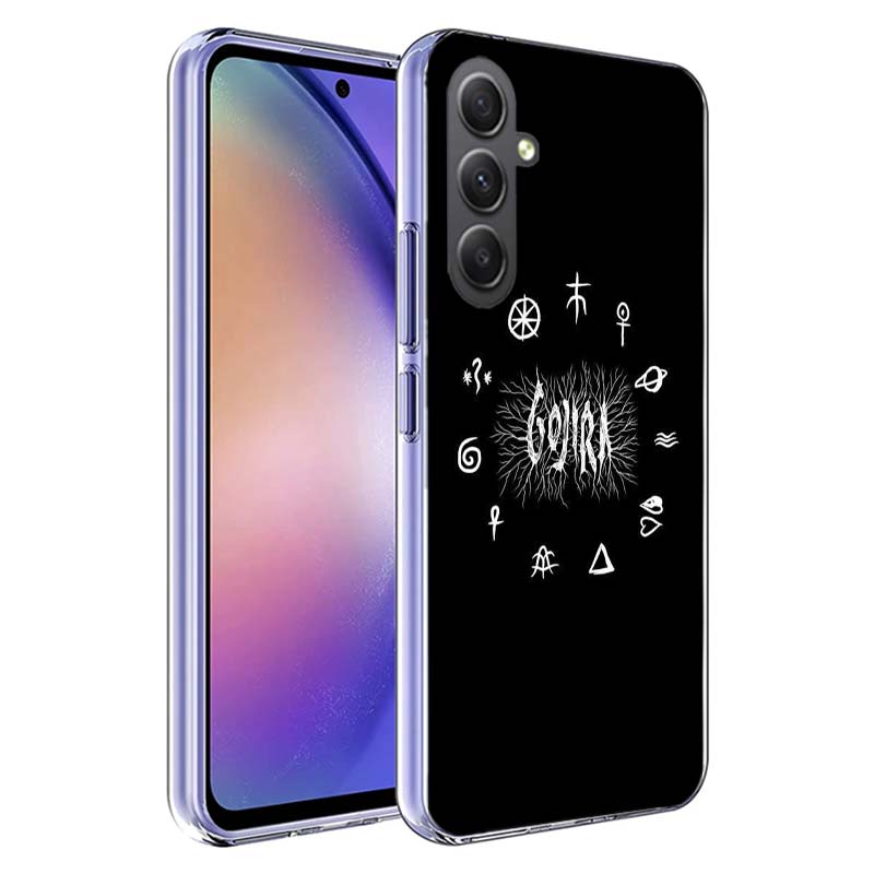 G-Gojira Band Phone Case for Samsung A17 A37 A57 A07 A16 A26 A36 A56 A06 A02S A12 A22 A32 A52S A04S A14 A24 A34 A54 A03 A13 A33