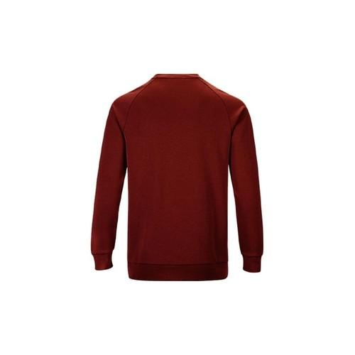 adidas Logo Athletic Fitness Casual Crewneck Pullover Sweatshirt Unisex Red