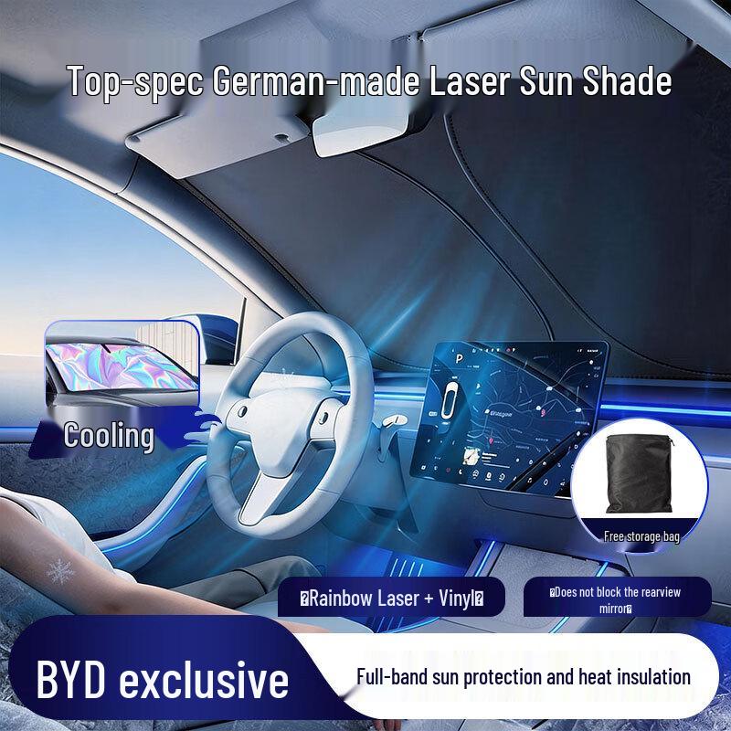 Sunshade & Heat Insulation for BYD: Qin, Pro, Han EV, Tang, Yuan UP, Song L PLUS, Seal DMi, Seagull