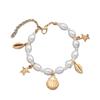 New Ladies Bracelet Geometric Ocean Series Handwoven Bracelet Shell Starfish Design