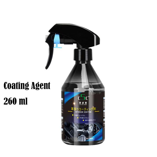Car Interior Cleaner Leather Spray Plastic Refresher Coating Seat Sofa Dashboard Upholstery Refurbishing Repair Auto Accesso