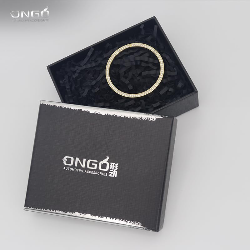 ONGOXD Old Car Model Lexus NX10 Series/RX/ES/IS/CT/GS/RC Car Volume Control Dial Watch Decoration Ring