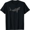 Great White Shark Vintage Design - Great White Shark Print T-Shirt