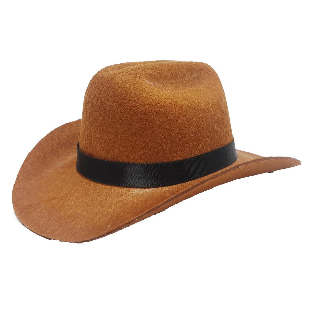 Denim Cowboy Hat with Star for Cats & Small Dogs
