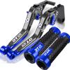 For YAMAHA DT125 DT 125 Motorcycle DT125 Lever Adjustable Brake Clutch Levers Handlebar Handle Grips 1987-2006 2005 2006