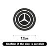 2pcs Silicone Car Coaster Water Cup Bottle Non Slip Pad Anti-Slip Mats For Mercedes Benz AMG C200 C260 C300 W108 W124 W126 W140