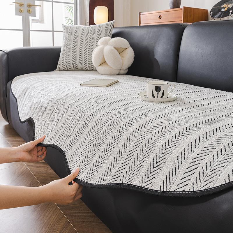 Special-Shaped Irregular Sofa Cushion, High-Grade Non-Slip Straight-Row Seat Cushion, Universal In All Seasons  New Sofa Cover