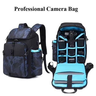 Plecak Fotograficzny SLR, Wielofunkcyjny Plecak Wszystko w Jednym Dla Lustrzanki Cyfrowej, Drona, Laptopa i Stabilizatora|podróżny & Sprzęt do misji fotograficznych dla fotografów