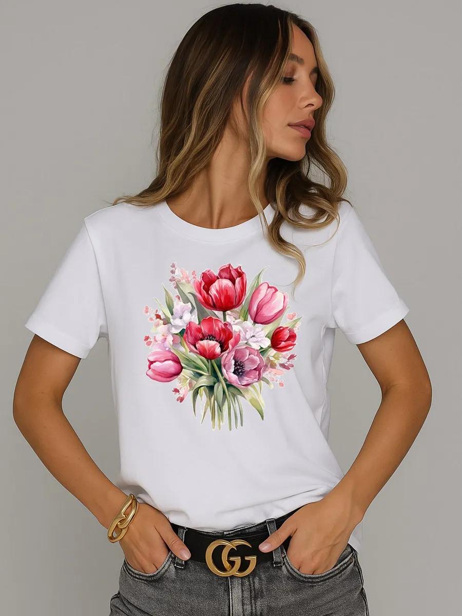 Men s grey cotton T-shirt with wolf print XL