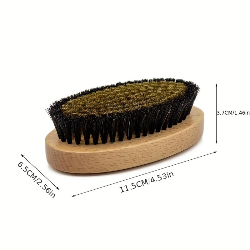 Beech Horsehair Copper Wire Ion Brush Body Rejuvenation Brush Meridian Massage Brush Cellulite Muscle Brush
