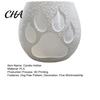 Tea Light Holder 3D Printed Dog Paw Candle Holder, Puppy Claw Tealight Animal Cup for Dining Table Centerpiece, Pet Lover Gifts Desktop