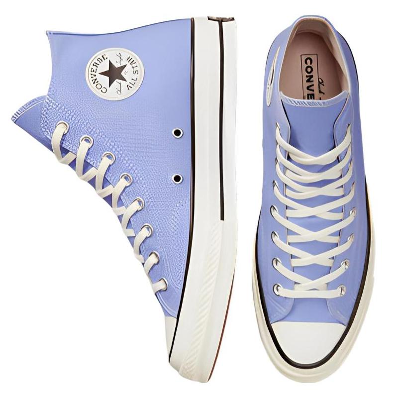 Converse Chuck 70 Vintage Canvas Versatile Comfortable High Top Canvas Shoes Unisex Purple