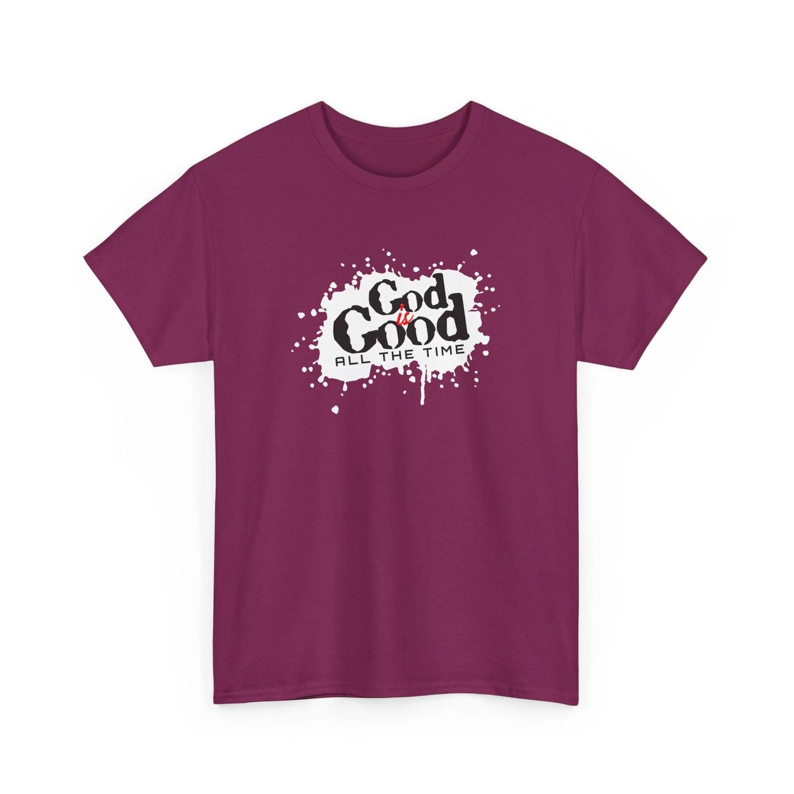 God Is Good All The Time Christian Bible Verse T-Shirt S