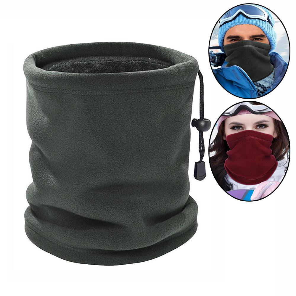 Helmet Ski Cycling Snood Amazon Fleece Neck Buff Male Bandana Winter  Windproof Scarves Soft