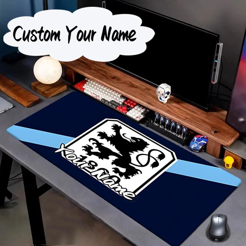 Custom Name Mouse Pad Club Crest Munchen Design Mouse Pad, Gaming Mouse Pad, Keyboard Pad, Desk Decor for Computer Notebook Fan Birthday Gift