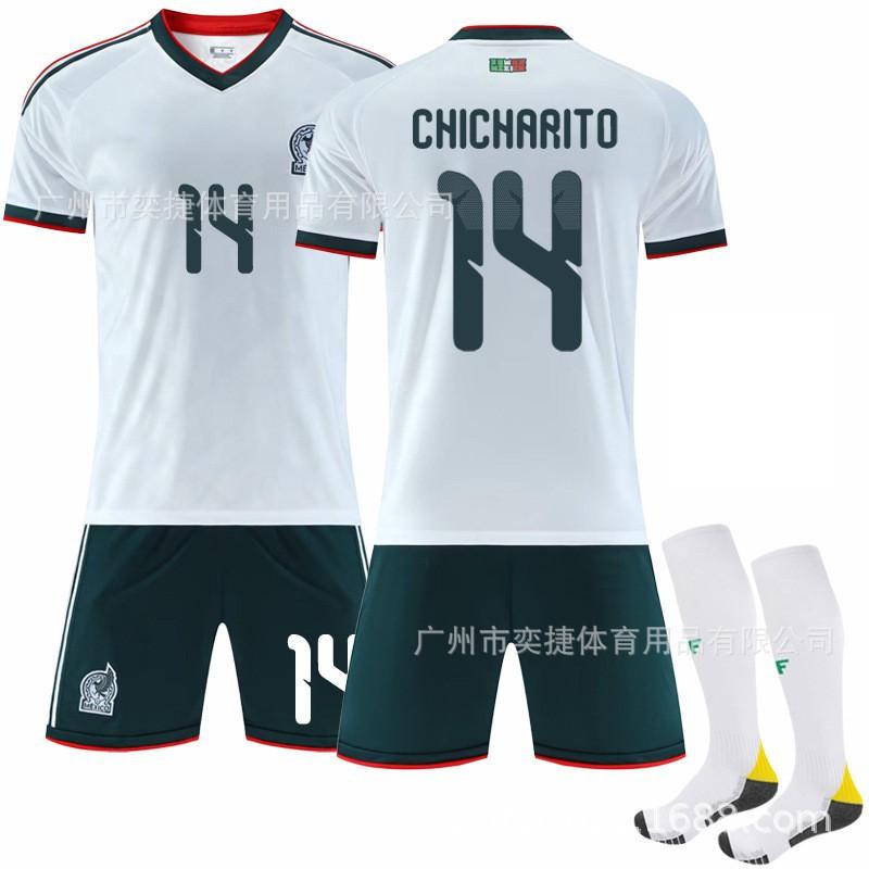 26 Mexico Wereldbeker Shirt Argentinië Duitsland Nee. 10 Portugal 7 Spanje België Voetbal